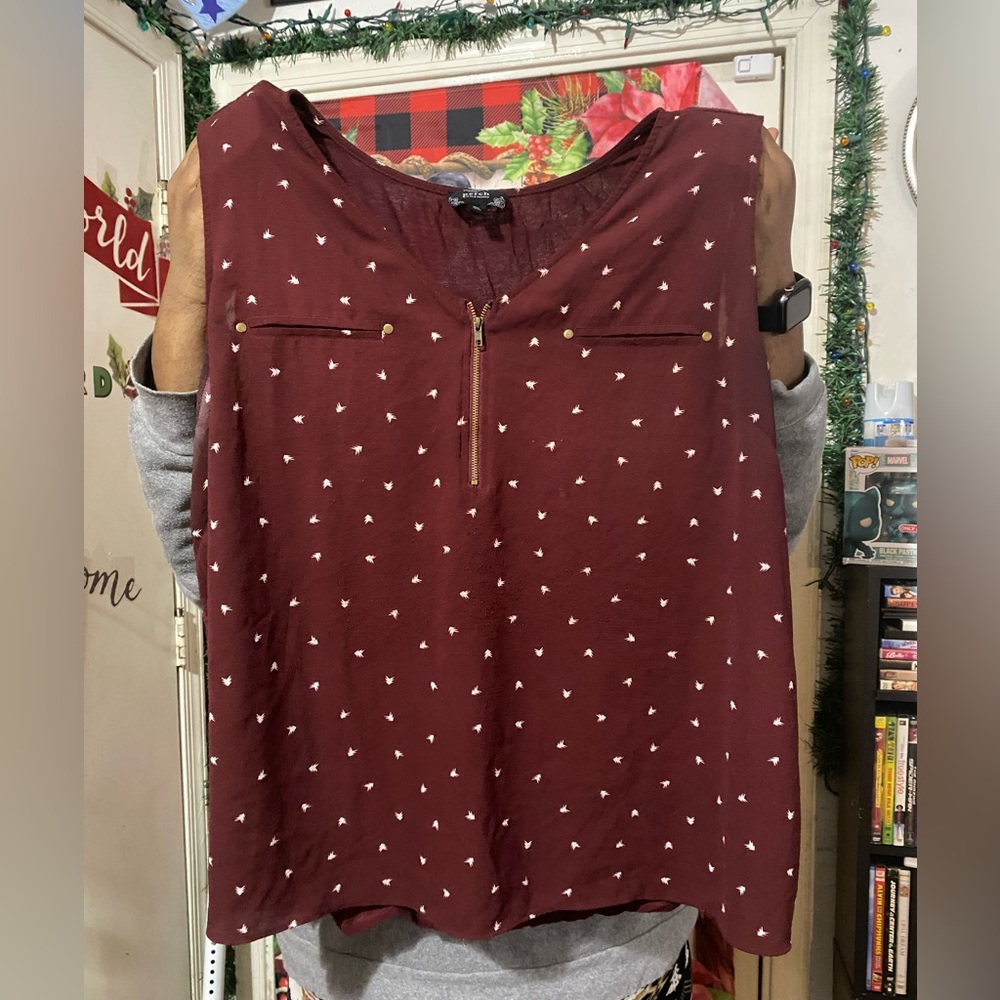 Maroon Shirt